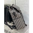 Zaino Dior Explorer Dior Oblique Jacquard Nero