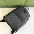 Zaino Gucci con Incastro G 704017 Grigio