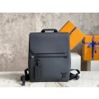 Zaino LV Fastline In Pelle Aerogram LV Nera