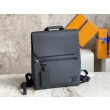 Zaino LV Fastline In Pelle Aerogram LV Nera