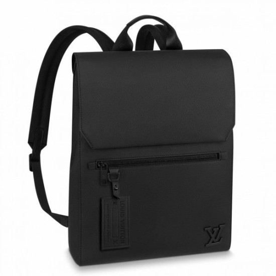Zaino LV Fastline In Pelle Aerogram LV Nera