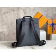 Zaino LV Fastline In Pelle Aerogram LV Nera