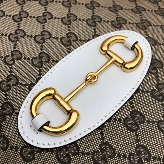 Sito Replica Imitazione Borsa tote media Gucci 1955 Horsebit 621144 Bianca imitazioni Miglior Prezzo Imitazione Borsa tote media Gucci 1955 Horsebit 621144 Bianca Replica