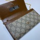 Miglior Prezzo Borsa Gucci 621888 Borsa a catena in tela GG-Supreme Horsebit 1955 Replica