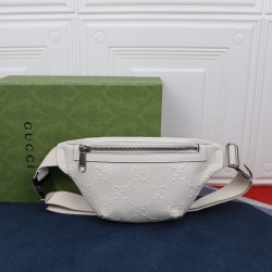 Miglior Prezzo Marsupio piccolo Gucci Jumbo GG 658582 Bianco Replica