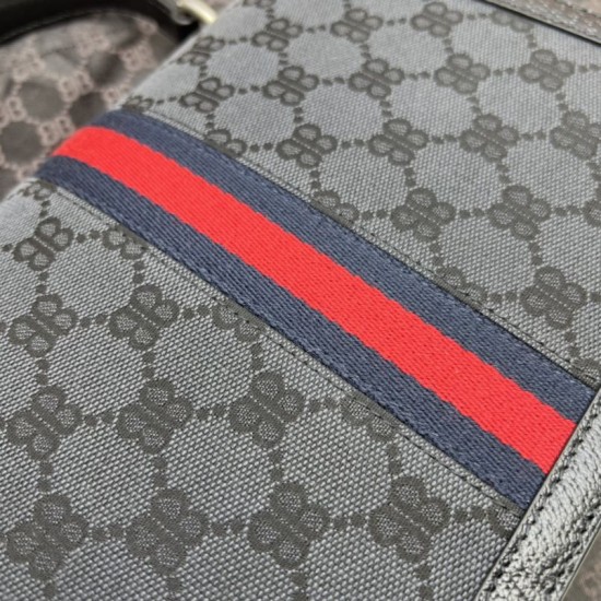 Miglior Prezzo Borse Replica Alta Qualità piccola Gucci x Balenciaga 680119 Hacker nera 