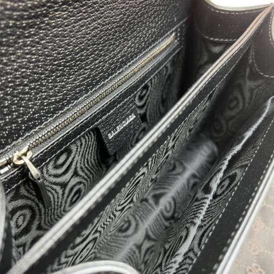 Miglior Prezzo Borse Replica Alta Qualità piccola Gucci x Balenciaga 680119 Hacker nera 