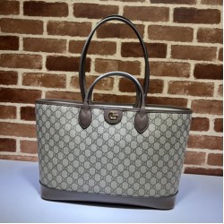 Miglior Prezzo Imitazione Replica Perfetta tote media Gucci Ophidia 739730 GG Supreme tela Marrone 