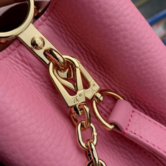Sito Replica Qualità superiore replica mini Louis Vuitton Capucines M22375 Rosa imitazioni Miglior Prezzo Qualità superiore replica mini Louis Vuitton Capucines M22375 Rosa Replica