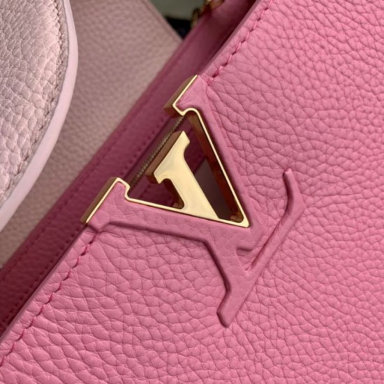 Sito Replica Qualità superiore replica mini Louis Vuitton Capucines M22375 Rosa imitazioni Miglior Prezzo Qualità superiore replica mini Louis Vuitton Capucines M22375 Rosa Replica