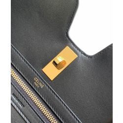 Borsa Celine Cabas 16 Pelle di vitello liscia Nera