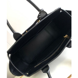 Borsa Celine Conti in morbida pelle di vitello nera