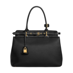 Borsa Celine Conti in morbida pelle di vitello nera