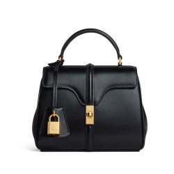 Borsa Celine Mini 16 Pelle di vitello naturale Nera