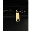 Borsa Celine Teen Triomphe in pelle di vitello lucida nera