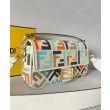 Borsa Fendi Baguette 8BR600 Crema