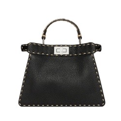 Borsa Replica 1:1 Fendi Peekaboo ISeeU piccola 8BN327 nera