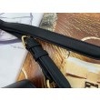 Qualità superiore replica Hobo Fendi Croissant Piccola Nera