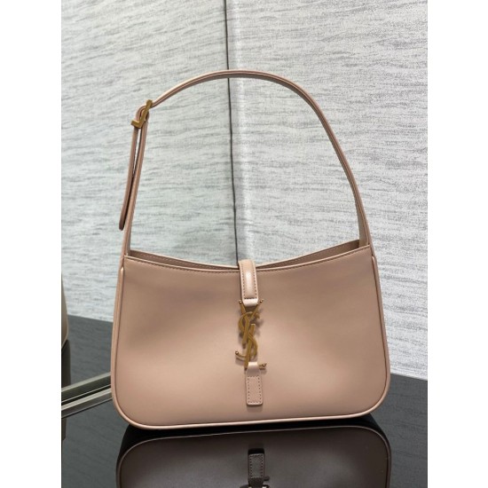 Bora Pari all'originale replica Hobo YSL Saint Laurent Le 5 A 7 In pelle conciata al vegetale
