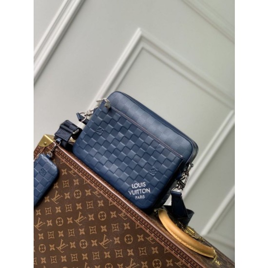 Borsa LV Trio Messenger Damier Infini N40438