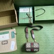 Borsa mini Gucci Ophidia GG 746308 Marrone
