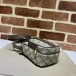 Borse Replica mini Gucci Ophidia GG Supreme tela 671682 Marrone