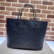 Borsa tote grande Gucci Jumbo GG 726755 Nera