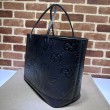 Borsa tote grande Gucci Jumbo GG 726755 Nera