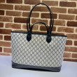 Borsa tote media Gucci Ophidia 739730 tela GG Supreme Nera Borsa tote media Gucci Ophidia 739730 tela GG Supreme Nera