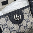 Borsa tote media Gucci Ophidia 739730 tela GG Supreme Nera Borsa tote media Gucci Ophidia 739730 tela GG Supreme Nera