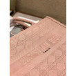 Borsa tote per libri piccola Christian Dior Cannage ricamo rosa Borsa tote per libri piccola Christian Dior Cannage ricamo rosa