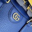 Borsa tote piccola Gucci Diana 702721 Blu
