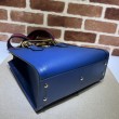 Borsa tote piccola Gucci Diana 702721 Blu