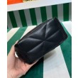 Borsa tote Prada piccola in pelle nappa con impunture 1BG451 nera
