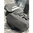 Borsa Replica 1:1 tote ricamata YSL Saint Laurent Rive Gauche nera