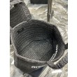 Borsa Replica 1:1 tote ricamata YSL Saint Laurent Rive Gauche nera