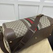 Borsone grande Gucci Jumbo GG 724612 Marrone 52 cm