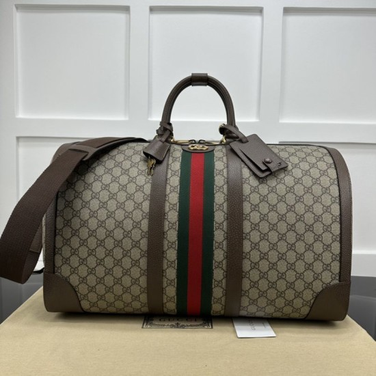 Borsone grande Gucci Jumbo GG 724612 Marrone 52 cm