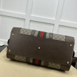 Borsone piccolo Gucci Jumbo GG 724642 Marrone 44 cm