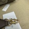 Borsone piccolo Gucci Jumbo GG 724642 Marrone 44 cm
