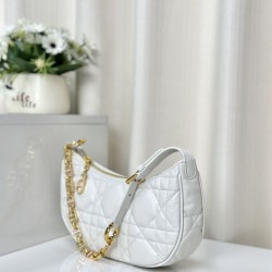 Sito Replica Christian Dior CD Lounge Bag Supple Macrocannage Bianco imitazioni Miglior Prezzo Christian Dior CD Lounge Bag Supple Macrocannage Bianco Replica