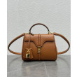 Celine Mini 16 Imitazioni borse griffate in pelle di vitello naturale Caffè Celine Mini 16 Imitazioni borse griffate in pelle di vitello naturale Caffè