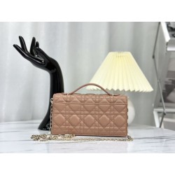 Christian Dior Miss Dior Lady Dior Mini Bag Albicocca
