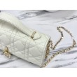 Christian Dior Miss Dior Lady Dior Mini Borse Firmate Replica Bianca