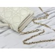 Christian Dior Miss Dior Lady Dior Mini Borse Firmate Replica Bianca