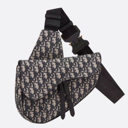 Christian Dior Saddle Belt Borse Replica da uomo in tela obliqua