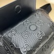 Cintura Gucci Jumbo GG Borsa da uomo ‎645093 Nera