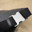 Cintura Gucci Jumbo GG Borsa da uomo ‎645093 Nera
