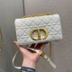 Sito Replica Borsa Caro piccola Christian Dior in pelle di vitello Cannage bianca imitazioni Miglior Prezzo Borsa Caro piccola Christian Dior in pelle di vitello Cannage bianca Replica