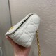 Sito Replica Borsa Caro piccola Christian Dior in pelle di vitello Cannage bianca imitazioni Miglior Prezzo Borsa Caro piccola Christian Dior in pelle di vitello Cannage bianca Replica